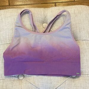 PINK Victoria's Secret Lavender to Violet Sports Bra